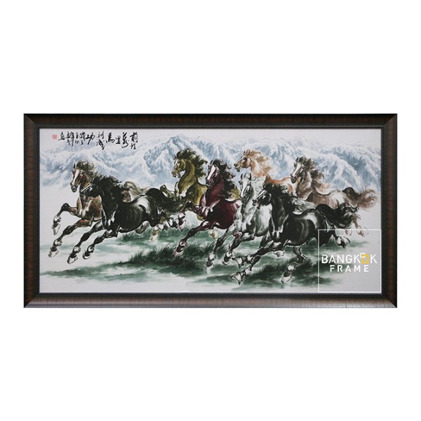 กรอบรูปพู่กันจีน (Chinese Painting Frame)